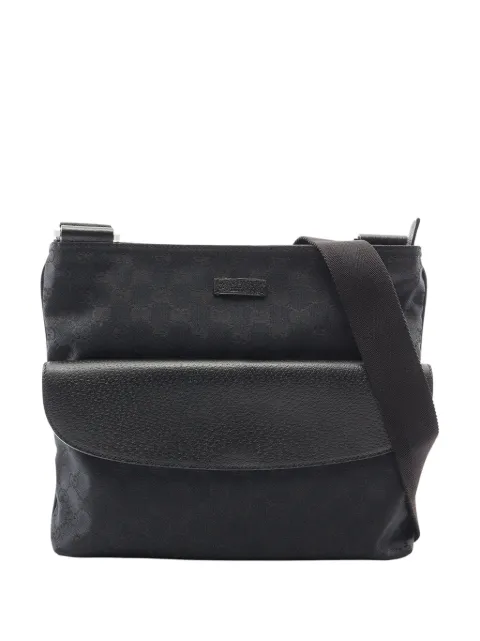 Gucci Pre-Owned 2000-2015 GG Canvas crossbody bag Black UGZ19W9PEN7H550B
