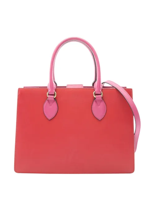 Gucci Pre-Owned 2015-2016 Linea A tote bag Red SEW7MHZGTP93MPJU