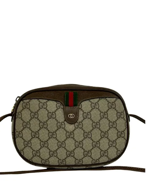 Gucci Pre-Owned 20th Century GG Supreme Web crossbody bag Neutrals ARQ0SP2QYI0HHEEE