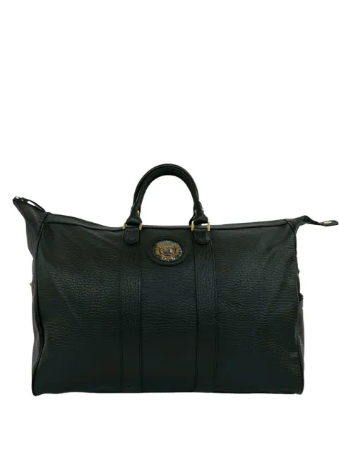 Burberry Pre-Owned 20th Century Leather travel bag Black TEYARCT1BCAK5TXZ