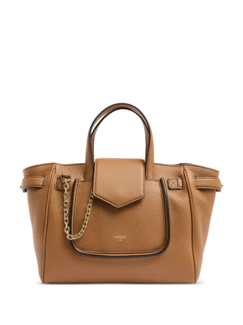 Lancel small Thea grained handbag Brown A1422120TU