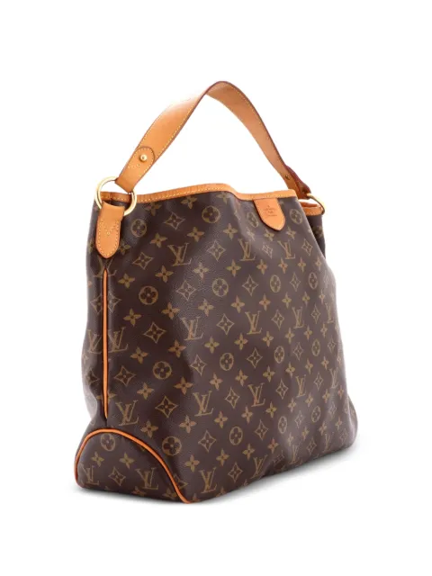 Louis Vuitton Pre-Owned Delightful Handbag Monogram Canvas MM hobo bag Brown RIBAEGDB3O7XKL0X