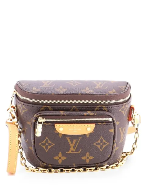 Louis Vuitton Pre-Owned Bum Bag Monogram Canvas Mini belt bag Brown UH25QUSTXZ07495Q