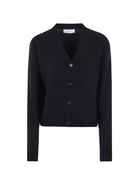 Lisa Yang button-fastening V-neck cardigan Blue 2024083NA