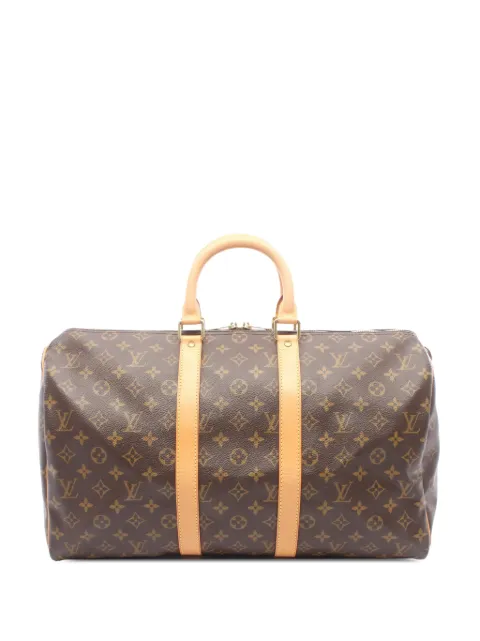 Louis Vuitton Pre-Owned 1997 Monogram Keepall 45 travel bag Brown SDHZ5C1VWRVGAGRM