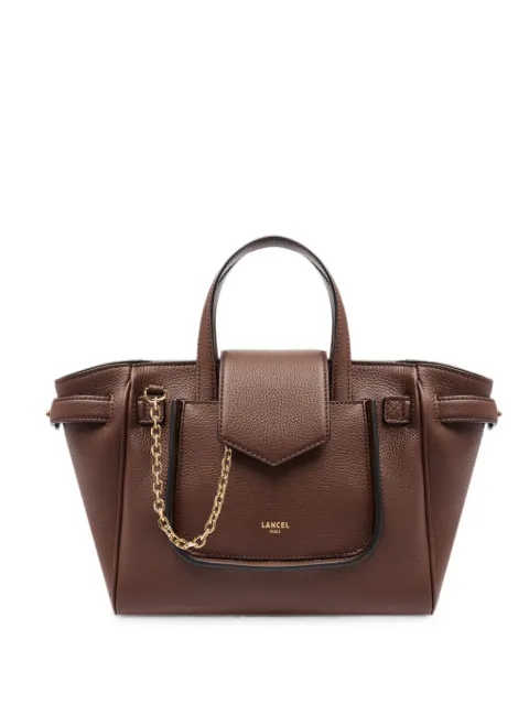 Lancel small Thea grained handbag Brown A142213QTU