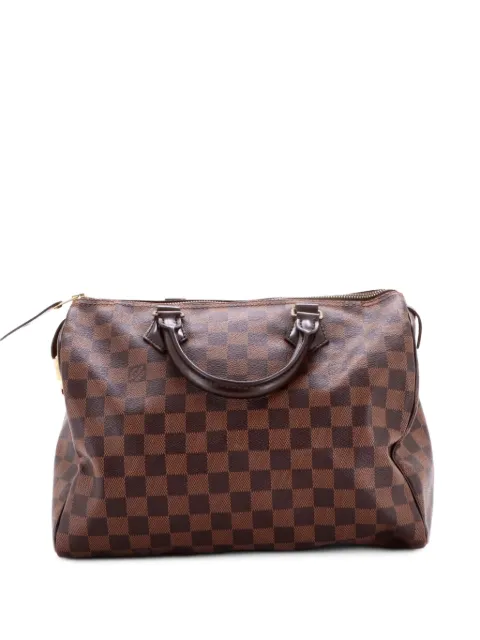 Louis Vuitton Pre-Owned Speedy Handbag Damier 30 satchel Brown MFGY73CNAMLXADG8