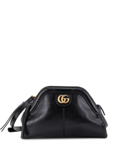 Gucci Pre-Owned RE(BELLE) Shoulder Bag Leather Small crossbody bag Black KB0IFUN202UWPBJK