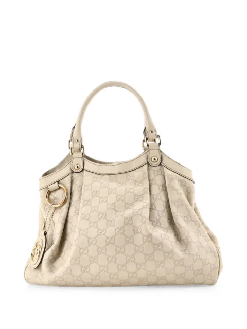 Gucci Pre-Owned Sukey Guccissima Leather Medium tote bag Neutrals GM8HVLBN4020H8M8