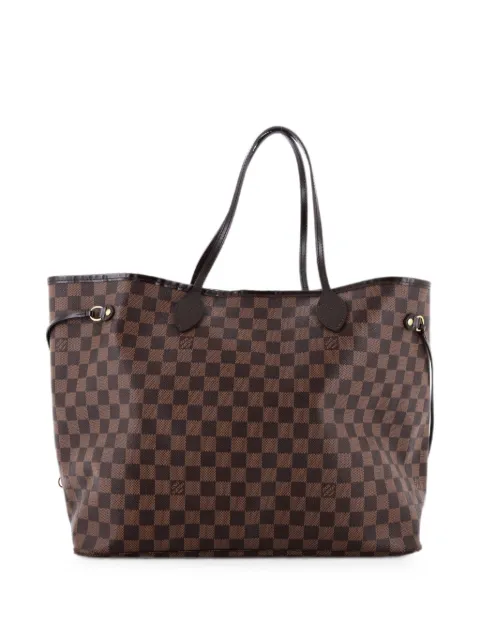 Louis Vuitton Pre-Owned Neverfull Damier GM tote bag Brown Z82JU52KZEH9XOL7
