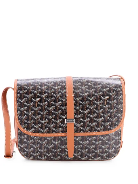 Goyard Pre-Owned Belvedere II Messenger Bag Coated Canvas MM crossbody bag Brown 5101J41TIRFJ9WKI