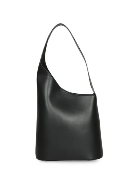 Aesther Ekme Lune asymmetric shoulder bag Black 03COLT100L26101