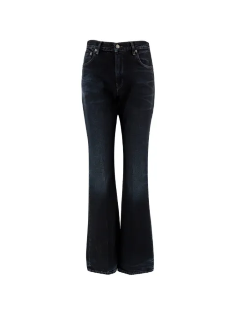 Haikure button-up flared jeans Blue HEW03338DF106