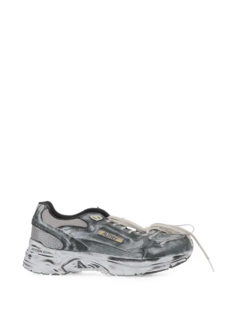 Autry Hyperway distressed-effect sneakers Grey HVLMJB05