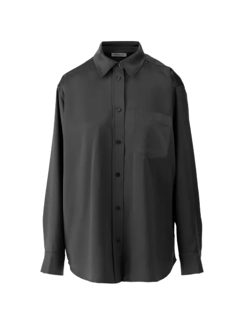 By Malene Birger Audrey chest-pocket shirt Black 104195050