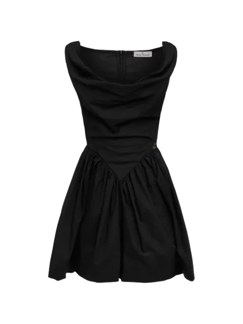 Vivienne Westwood Sunday corset-inspired mini dress Black 1101039HW009QAAA