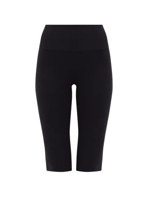 Nike logo-print cropped leggings Black II5203