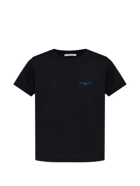 Givenchy short-sleeve cotton T-shirt Black BW70FJ31D8