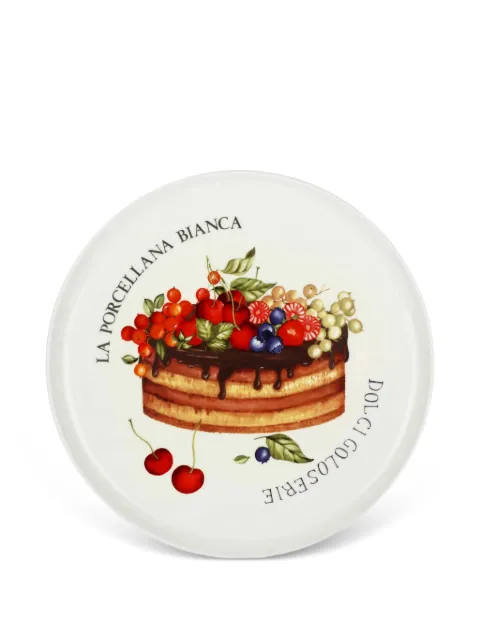 LA PORCELLANA BIANCA Goloserie cake plate White 267P022600031