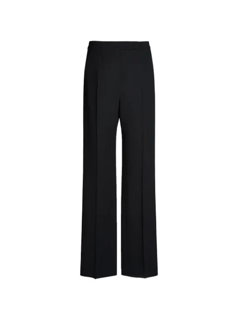 Max Mara pressed-crease wide-leg trousers Black 2621136211600