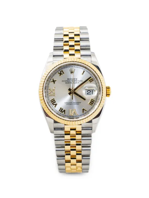 Rolex Datejust 36mm watch Silver 126233