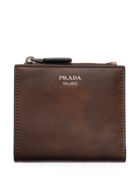 Prada small leather wallet Brown 2ML0492ZQ6