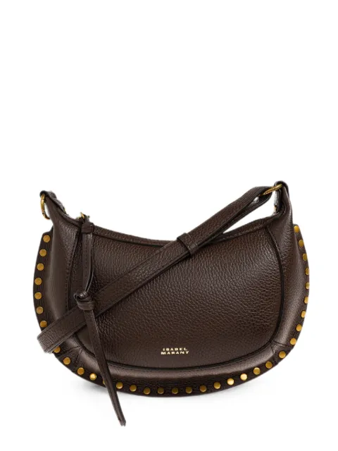 ISABEL MARANT Oskan Moon leather shoulder bag Brown PP0003FAD1C04M