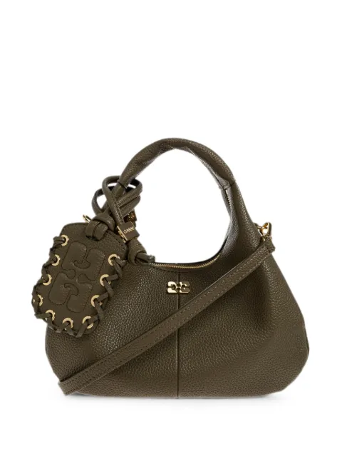 GANNI mini Hobo tote bag Green C104000311926