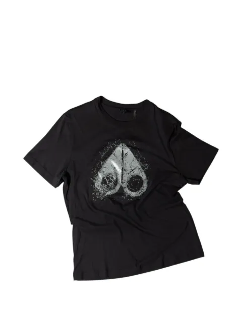 Moose Knuckles logo-print T-shirt Black M36MT711292