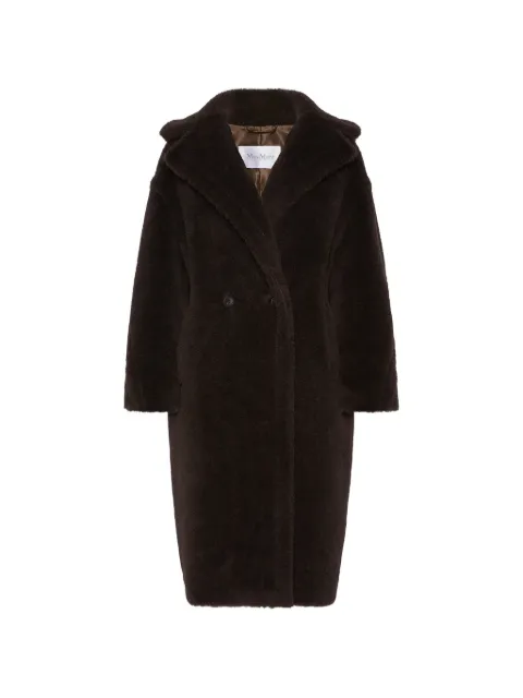 Max Mara Teddy double-breasted coat Brown 2621016022600