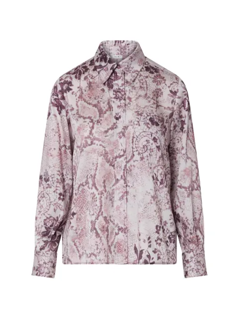 LIU JO printed twill shirt Pink WF6198TS531