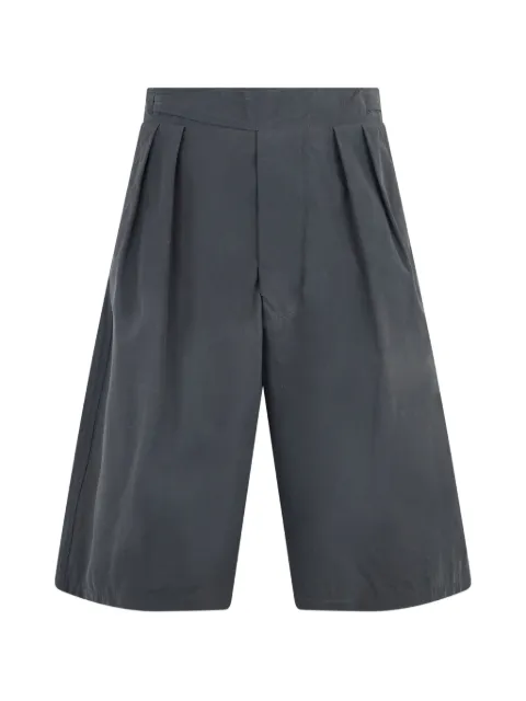 Moschino pleated wide-leg shorts Grey A03297024