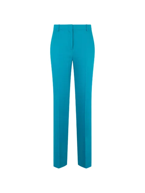Alberta Ferretti high-waisted straight-leg trousers Blue A03250121