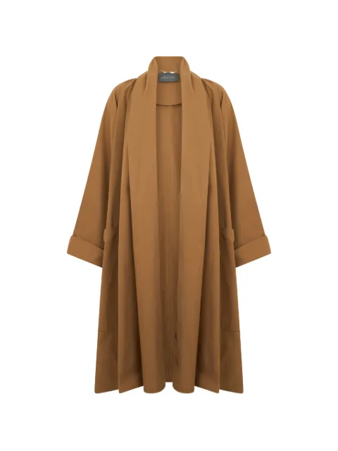 Alberta Ferretti oversized coat Brown A06071634