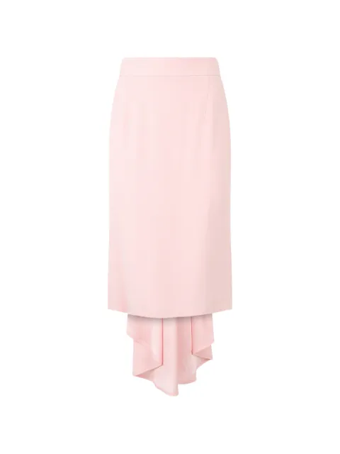 Moschino draped midi skirt Pink A01155533