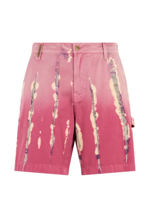 Moschino distressed cargo shorts Pink A03222019