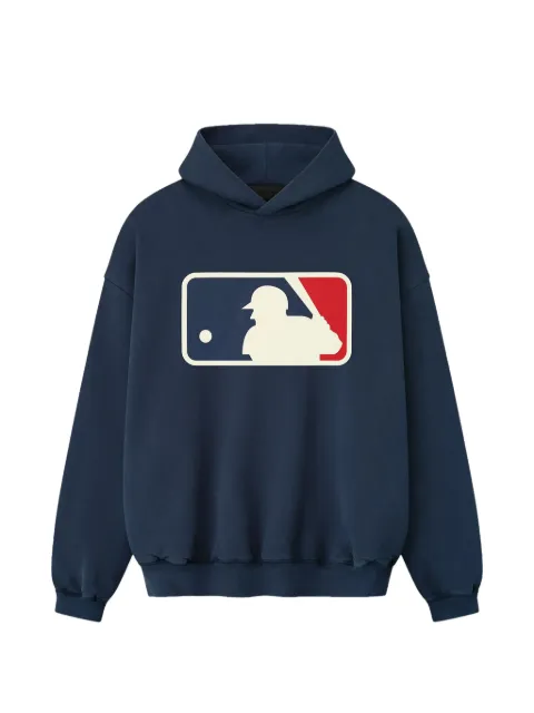 FEAR OF GOD ESSENTIALS x MLB cotton hoodie Blue 192ML254103F