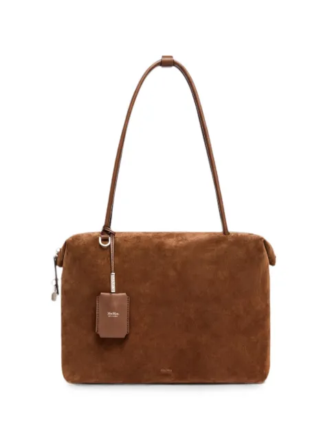 Max Mara zip-fastening suede shoulder bag Brown 2624516091