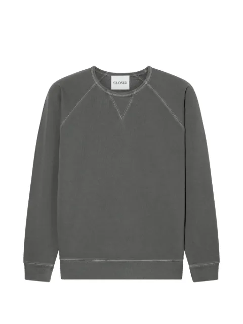 Closed raglan-sleeve sweatshirt Green C8577747V13