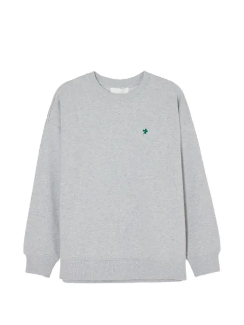 Closed logo-embroidered crew-neck sweater Grey C95971475EM