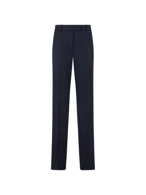 Moschino virgin wool straight-leg trousers Blue A03165518