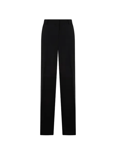 Alberta Ferretti high-waisted straight-leg trousers Black C03251626