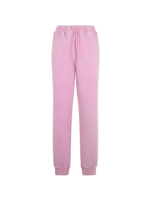 Moschino drawstring track pants Pink A03188256
