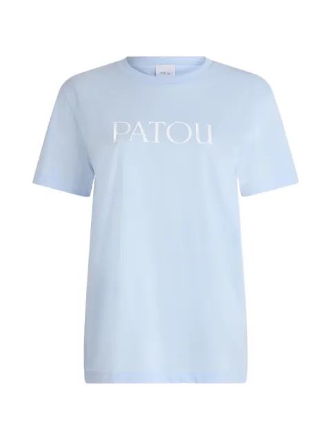 Patou logo-print T-shirt Blue JE0299999644B
