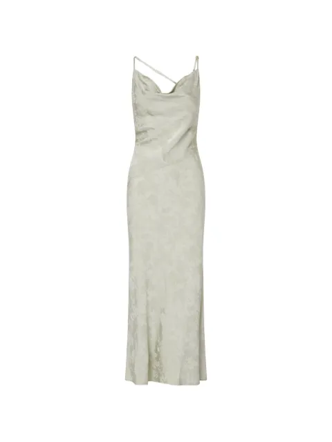 LIU JO long jacquard dress Green PF6065TS96A