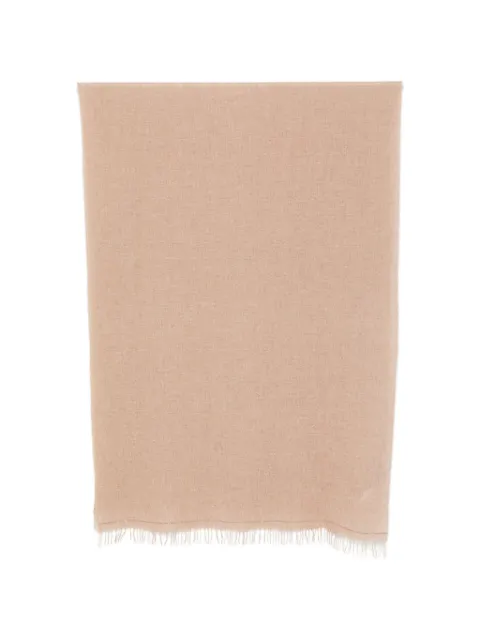 Fabiana Filippi fringed-edge scarf Neutrals SAD216A866M531