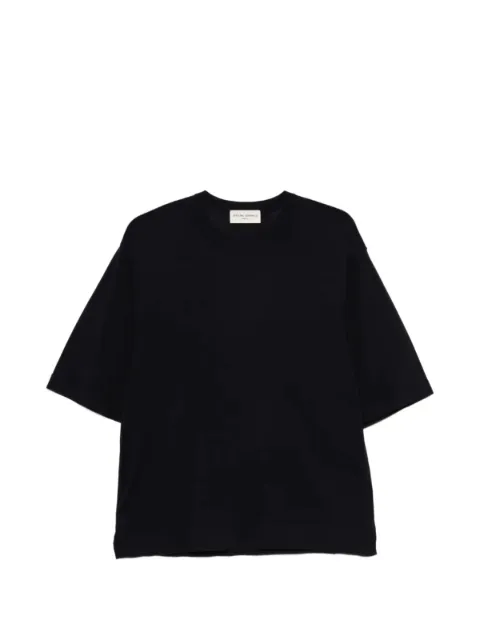 Officine Generale crew-neck T-shirt Black MTEE202PRE