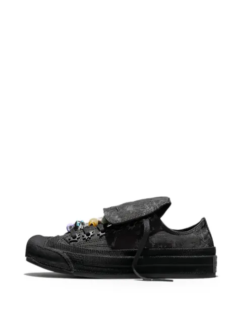 Converse x Collina Strada Chuck 70 charm-embellished sneakers Black A19049C