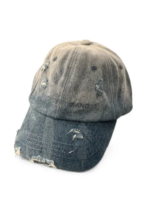 Feng Chen Wang embroidered-logo cap Neutrals FUS21AC06