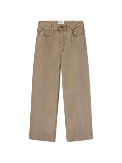 AGOLDE Ren high-rise wide-leg jeans Neutrals A91911968